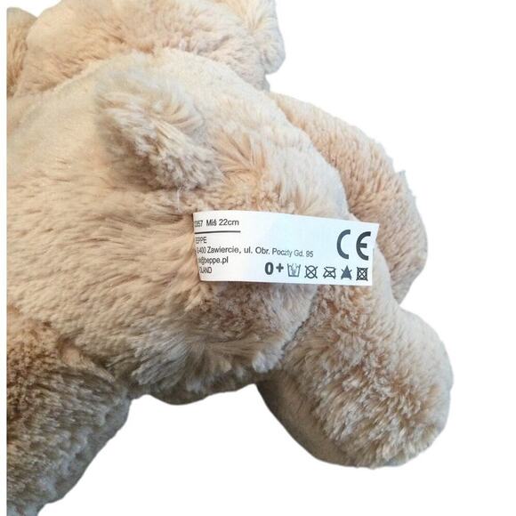 Beppe Bear Tan 9" Poland Gift Teddy Plush Stuffie Stuffed Animal Toy Baby Gift - Picture 4 of 9